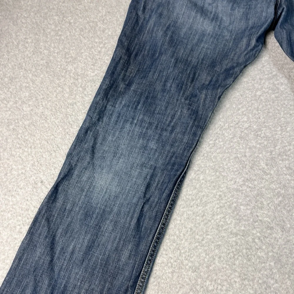 Levis Jeans Mens 34x30 (Fit 36x30) Blue 527 Bootcut Western Cowboy Denim Medium